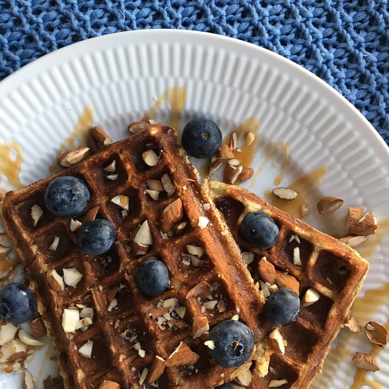 Vafler med banan 4 Vafler med banan