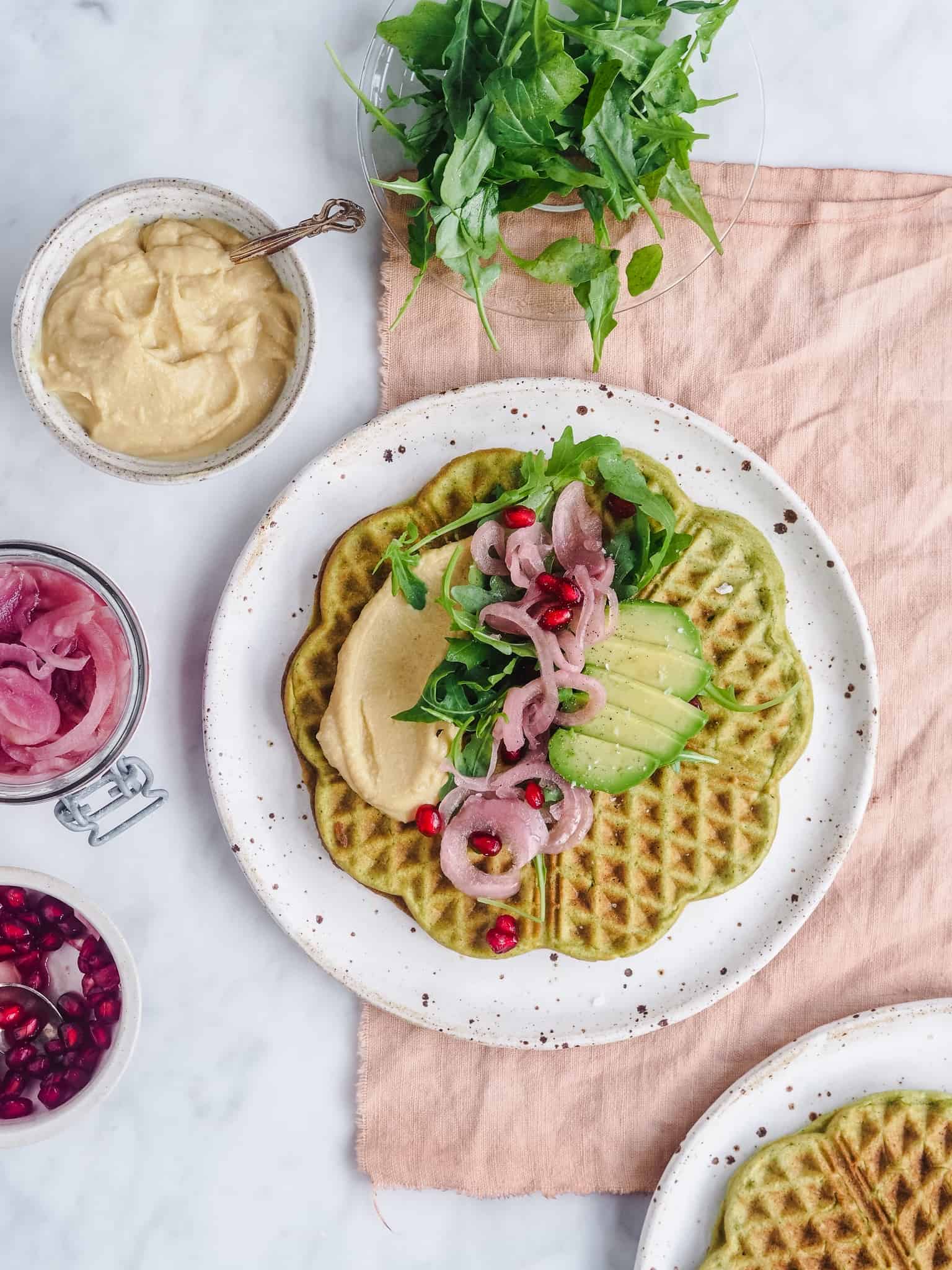 Falafel vaffel