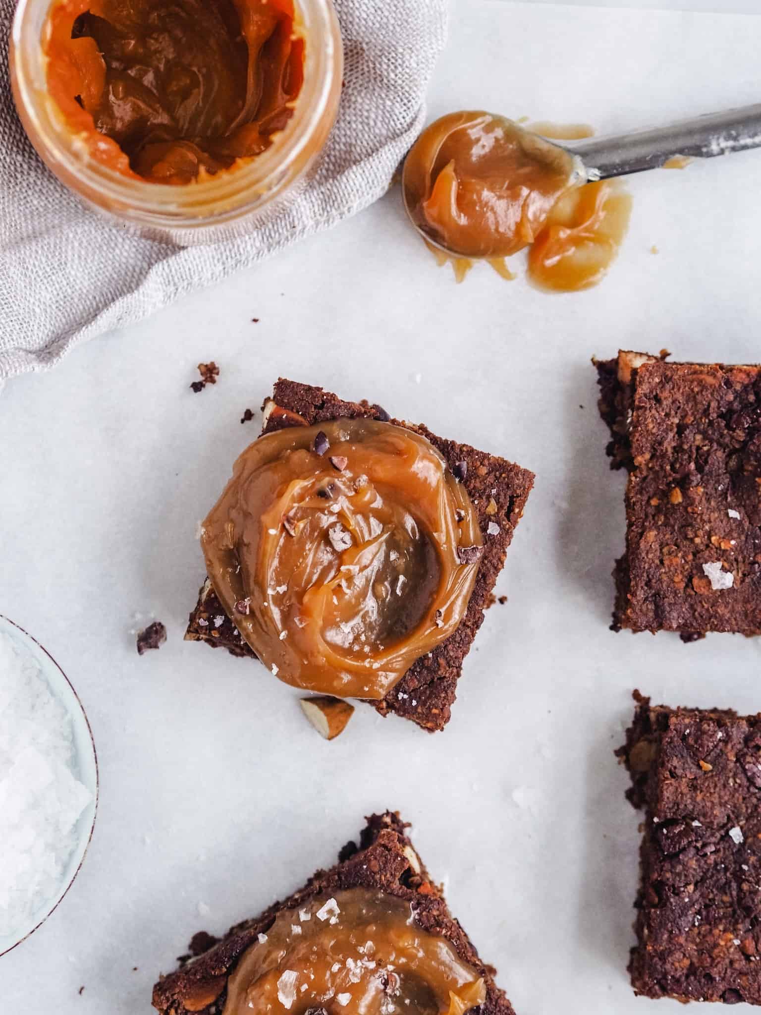 Sød kartoffel brownie