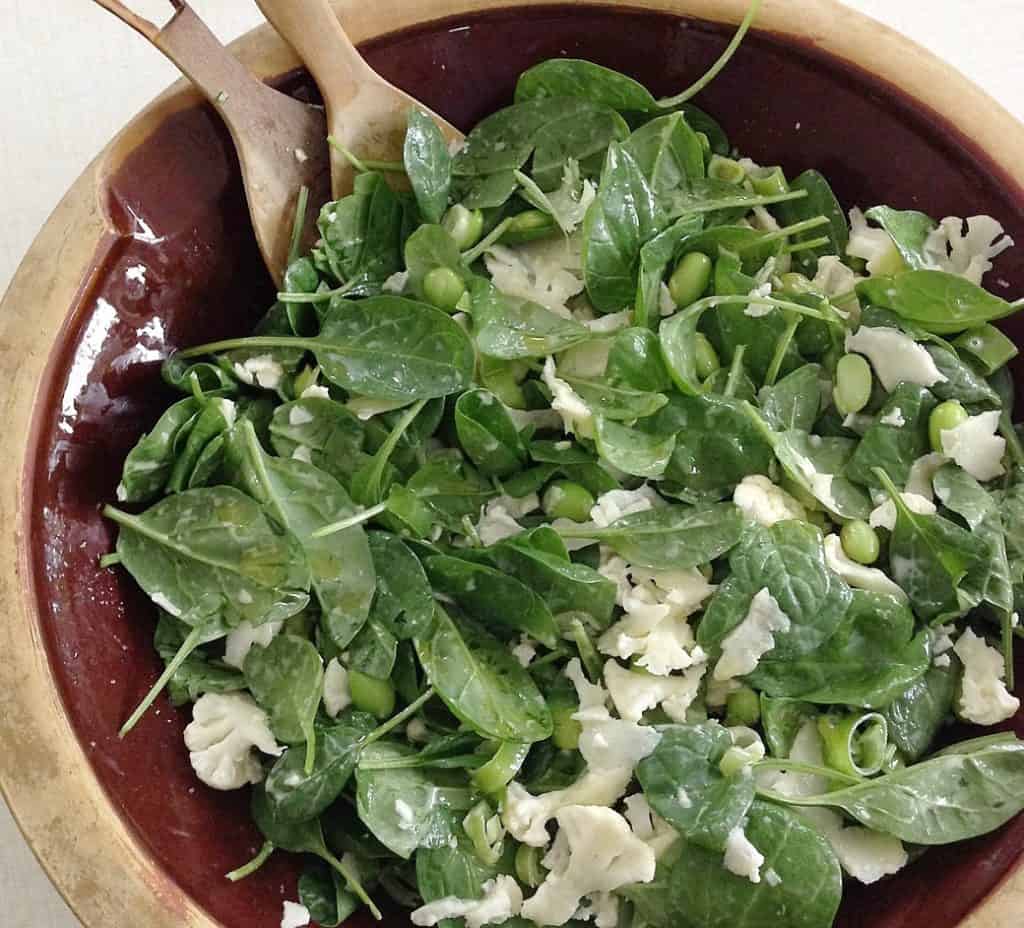 Spinatsalat