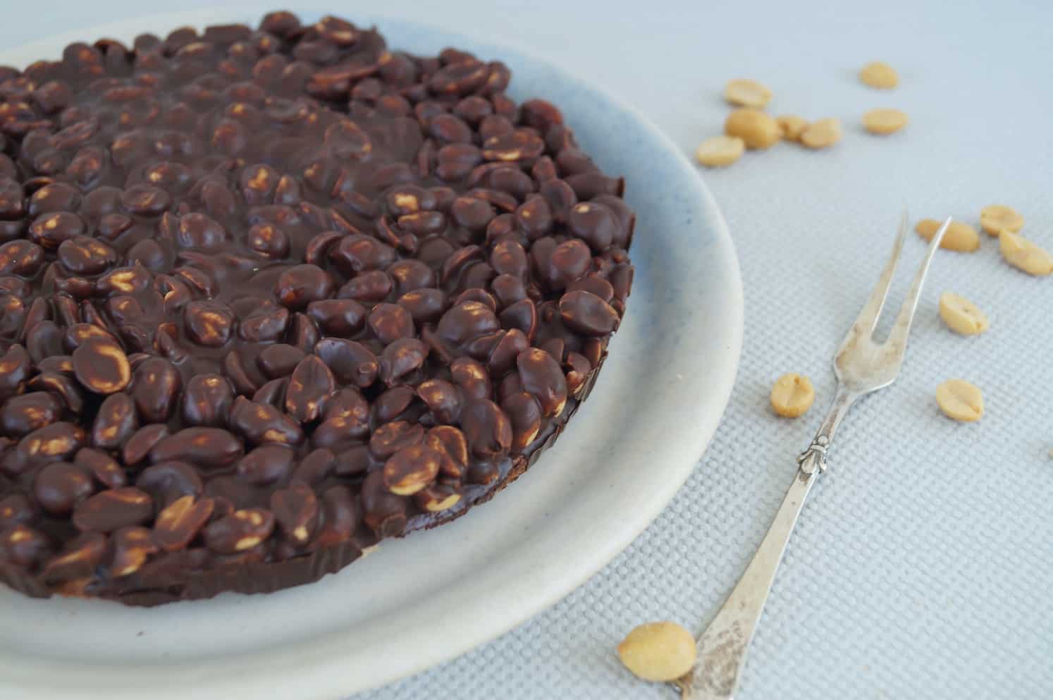 Snickerskage opskrift uden sukker