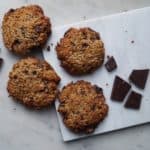 Sukkerfrie cookies med chokolade og kokos