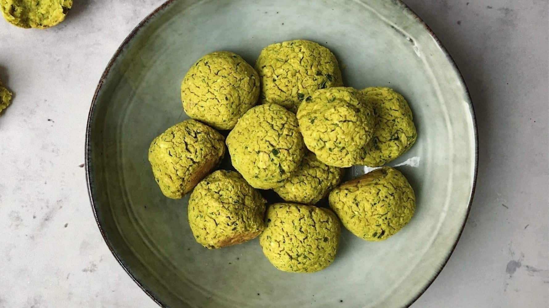 Grønne falafler