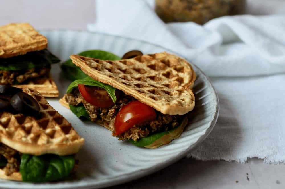 Tapasvafler oliventapenade