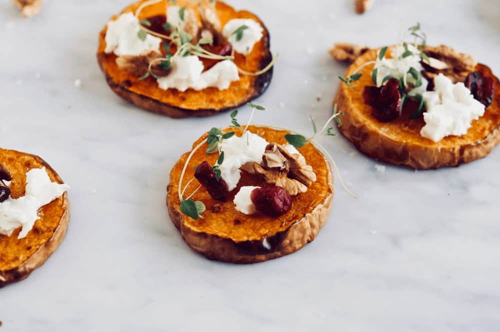 Butternut squash med friskost