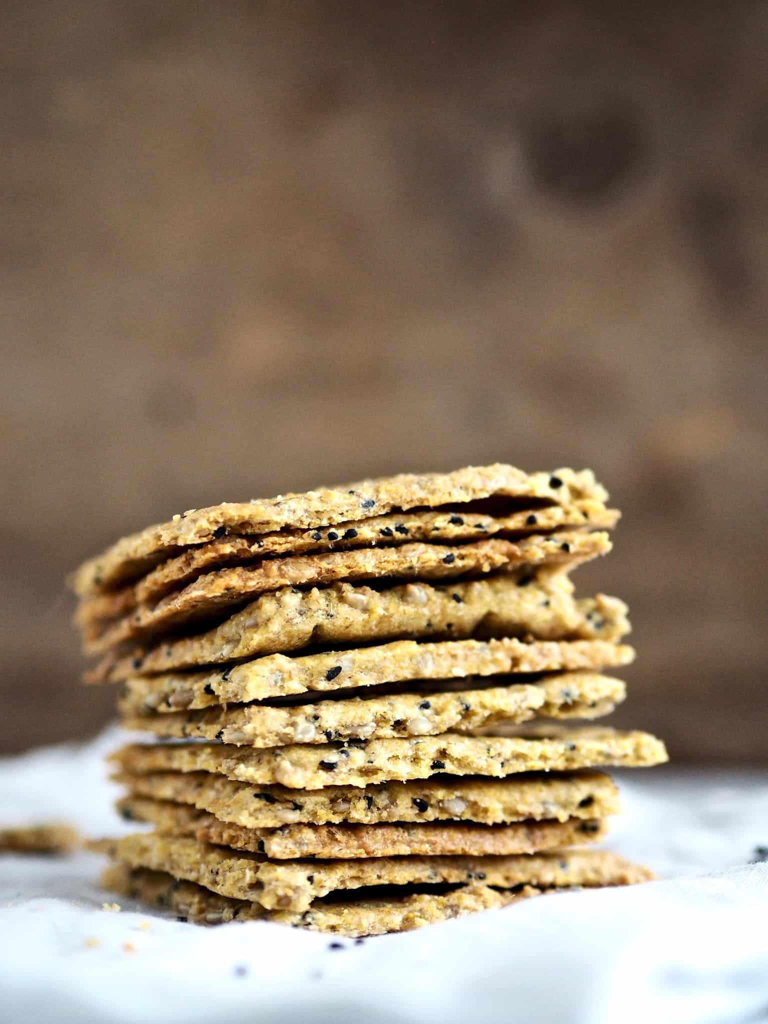 Knækbrød med polenta