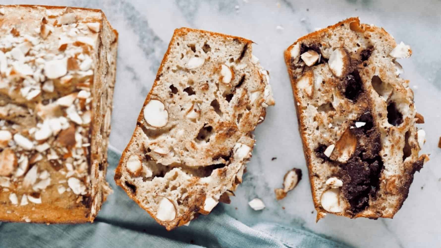 Bananbrød med surdej