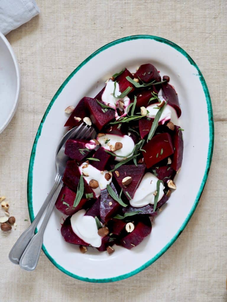 Salat med rødbede