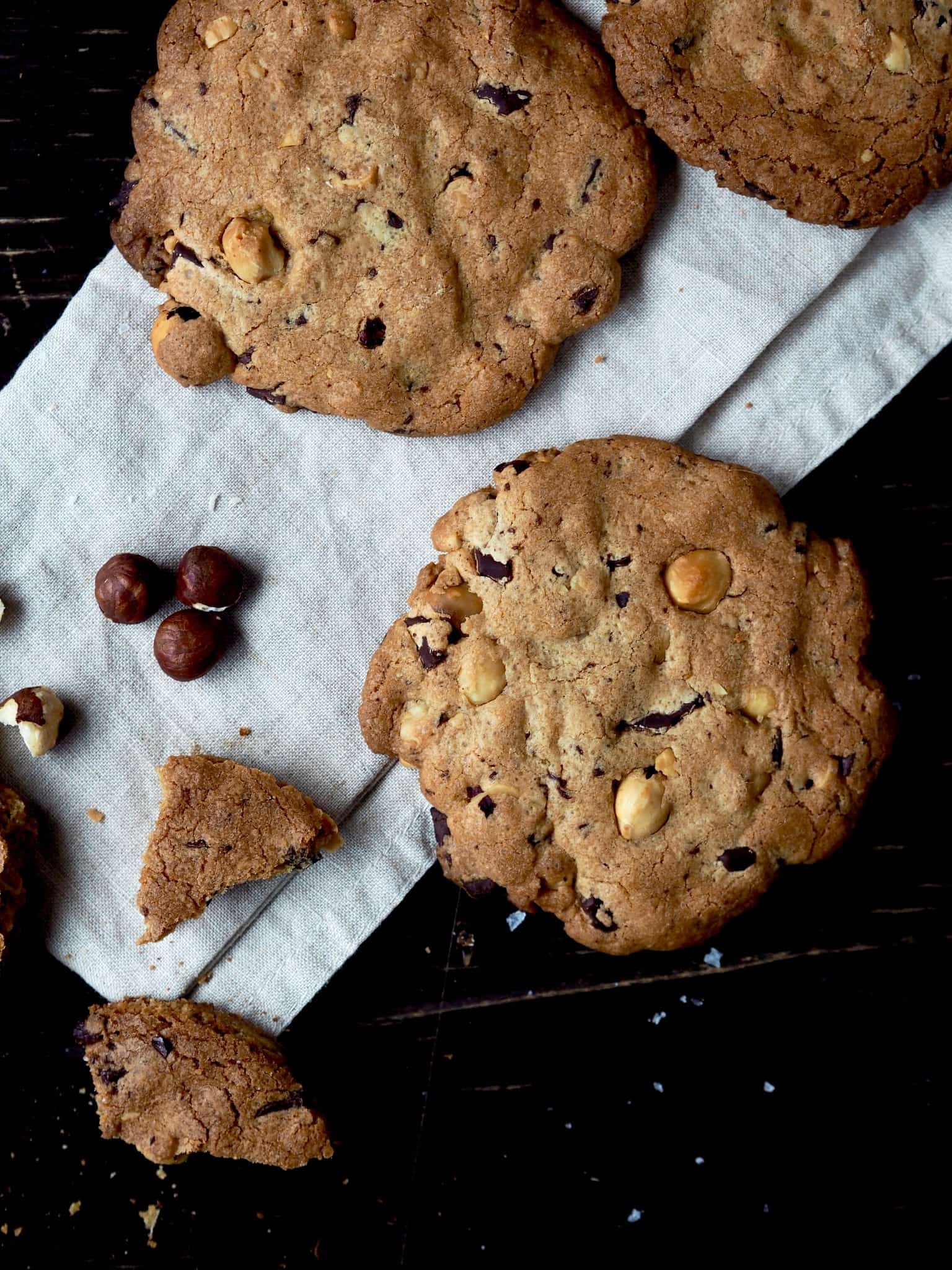 Cookies med nødder
