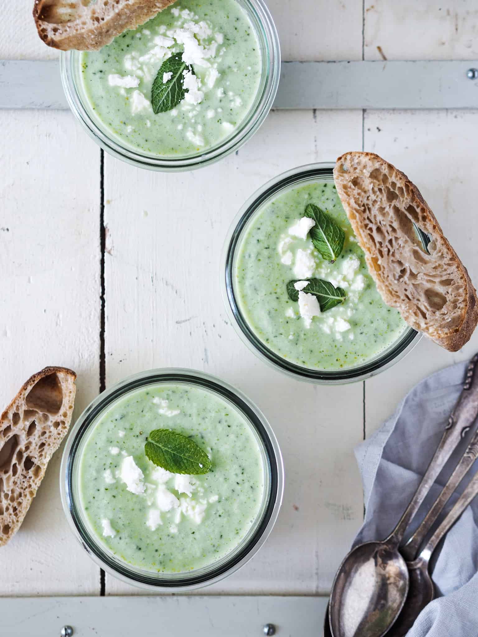 Kold agurkesuppe