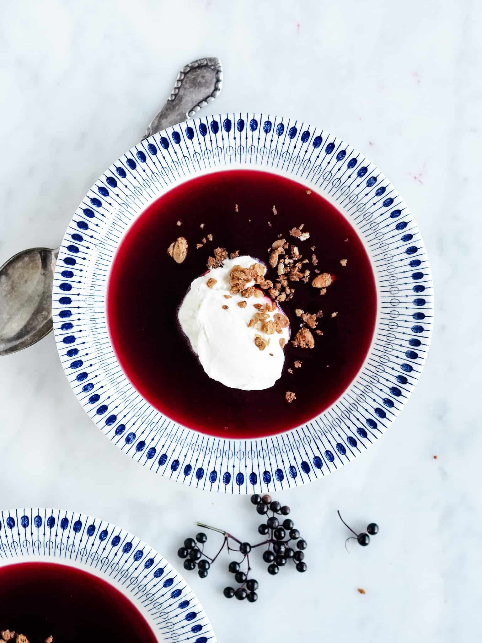 Hyldebærsuppe