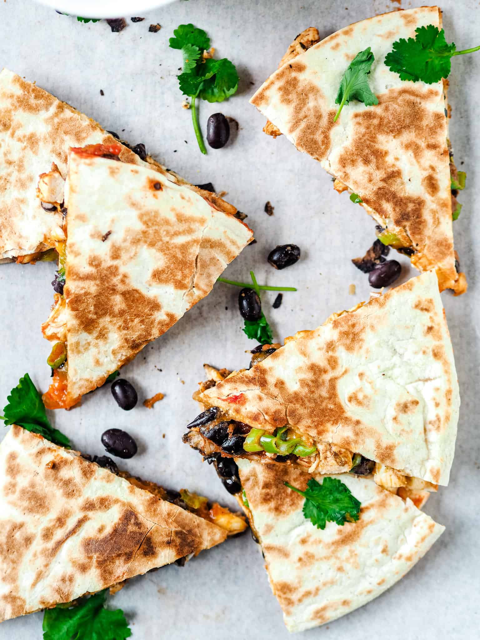 Quesadillas med kylling og cheddar nem opskrift på 20 min.