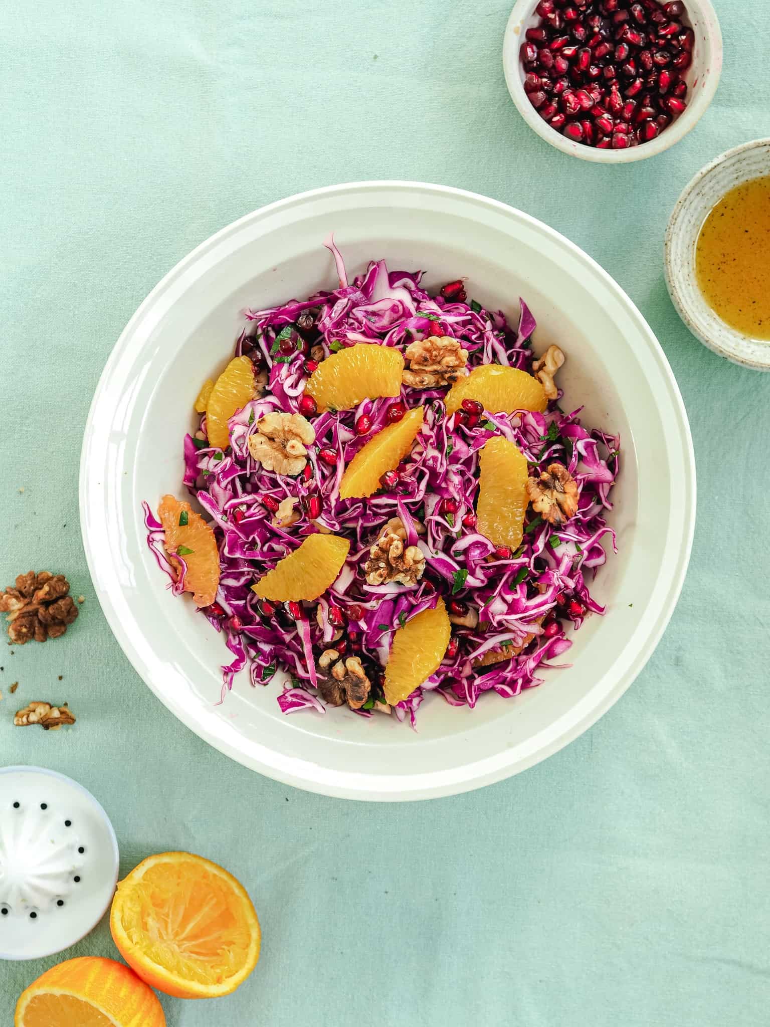Rødkålssalat med appelsin