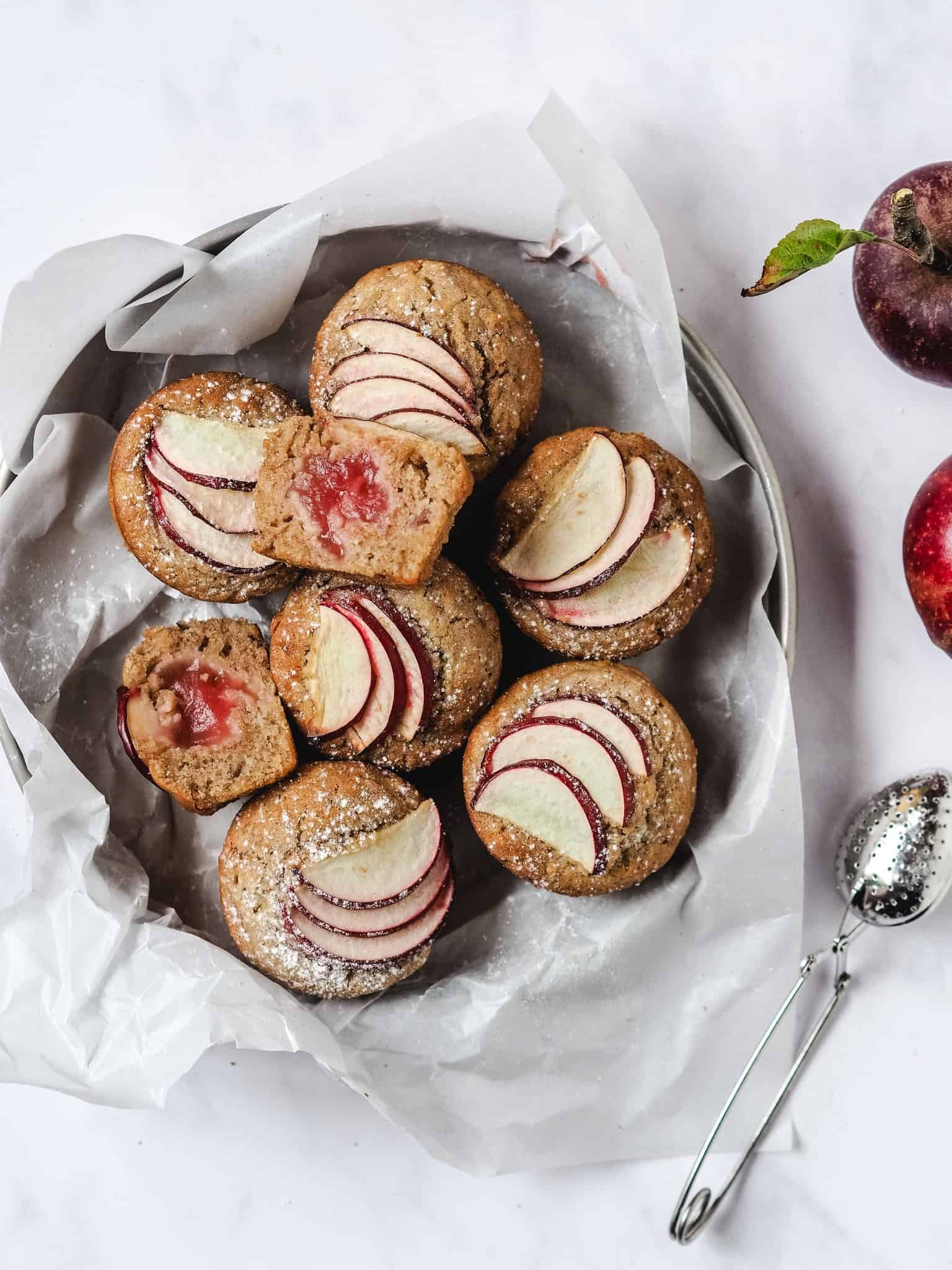 Æblemuffins