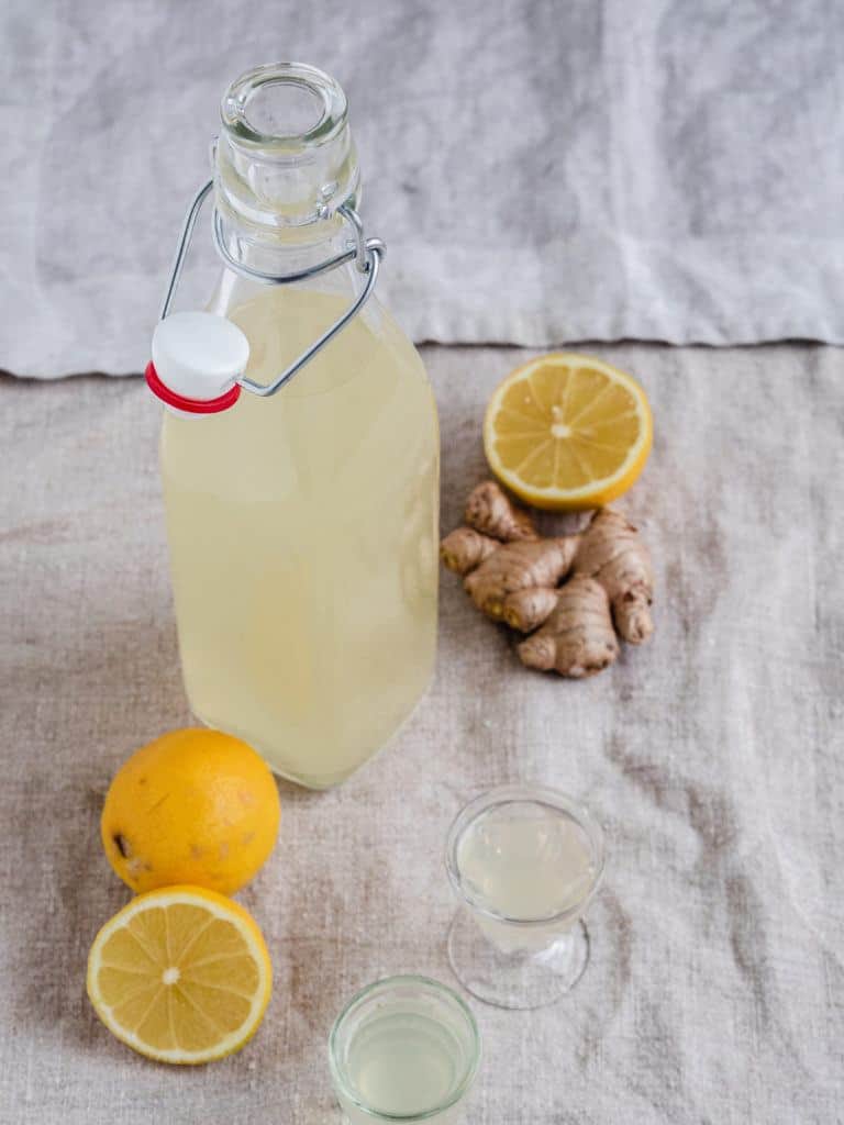 Ingef rshot Med Citron Og Honning Opskrift Med Kun 3 R varer