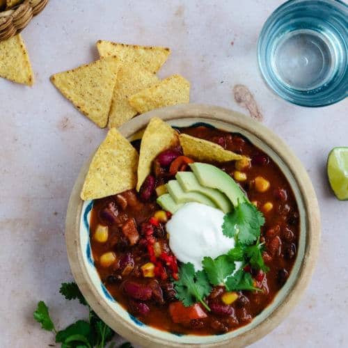nem opskrift Chili sin carne med chokolade-2