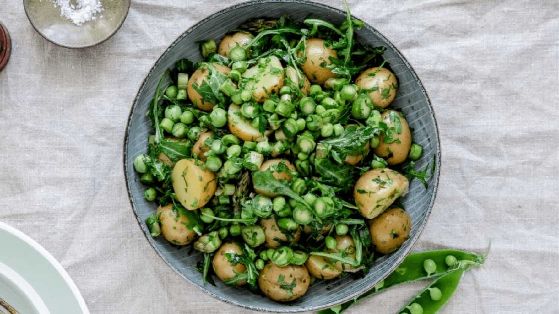 Grøn kartoffelsalat