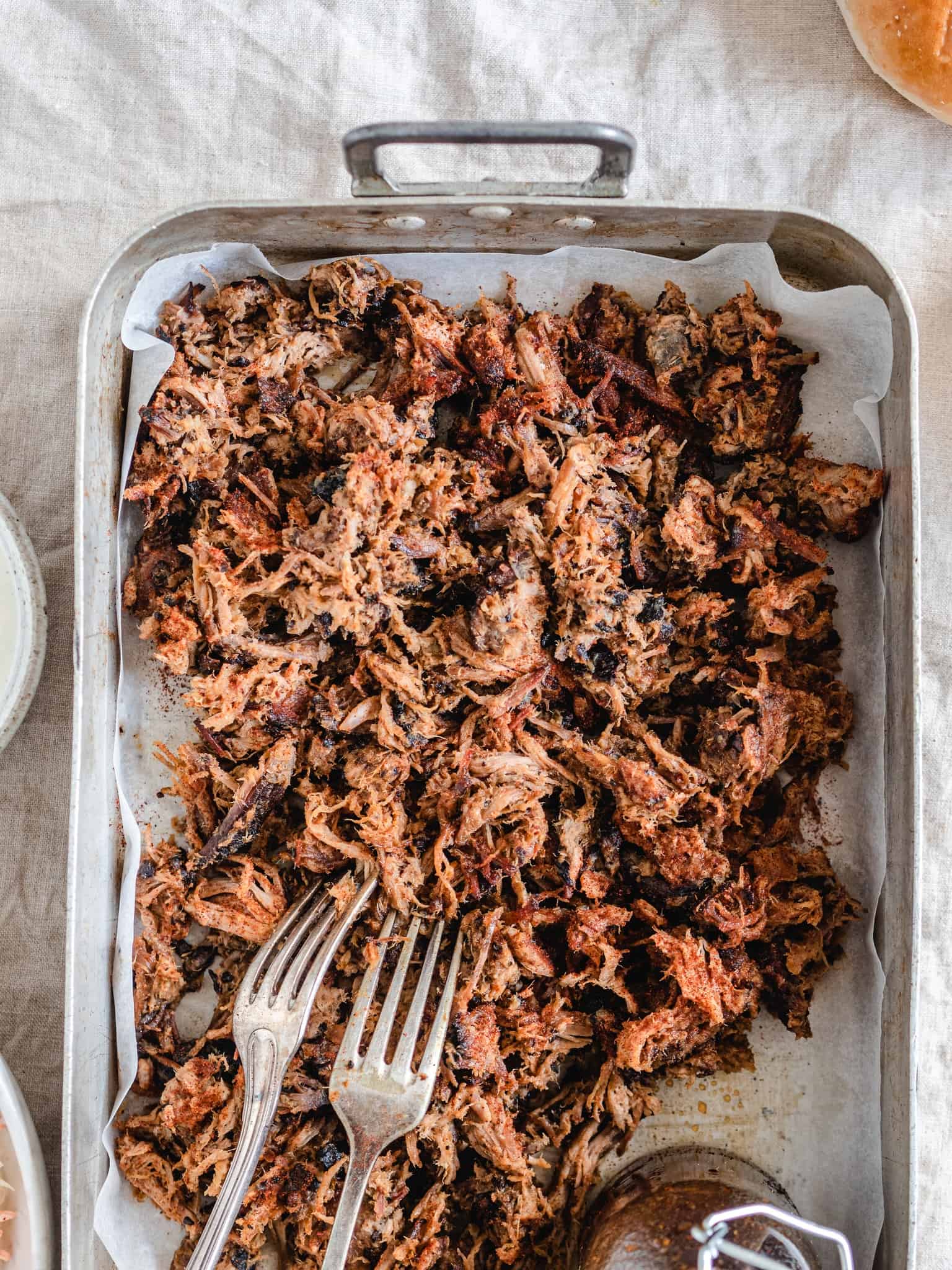 Pulled pork med bbq marinade hurtig opskrift på 4 timer!