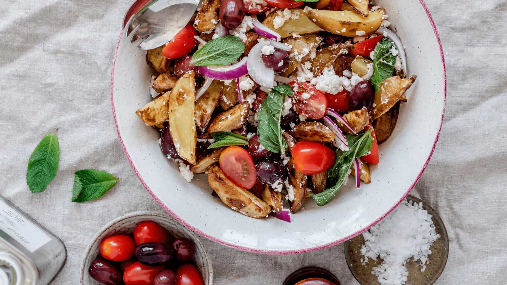 Græsk kartoffelsalat