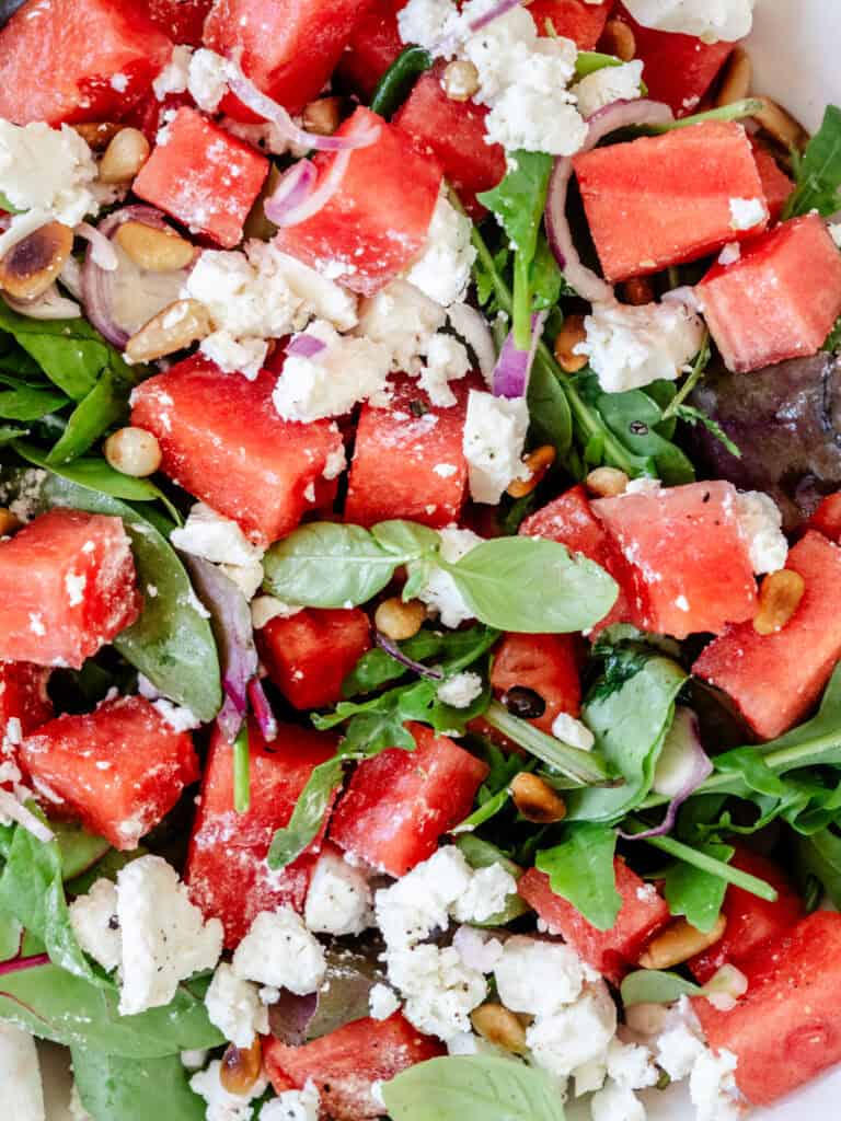 vandmelonsalat med feta