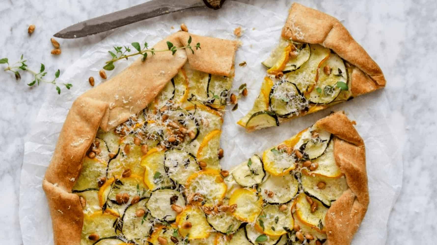 Galette med squash