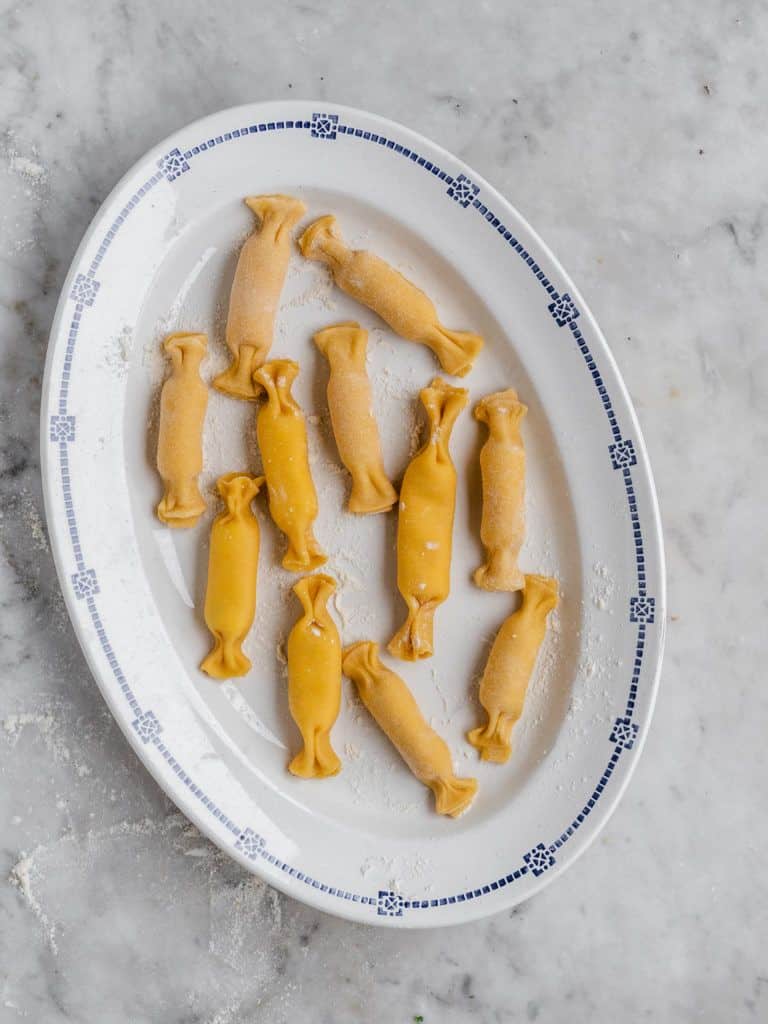 Pasta bonbon - fyldte pastaer