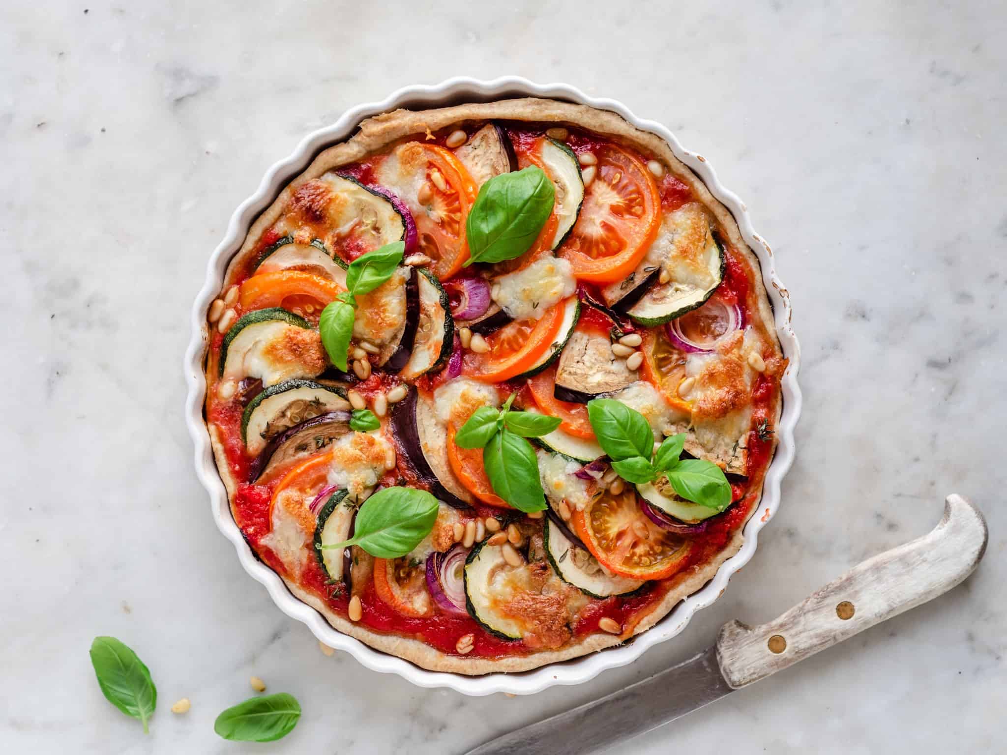 Ratatouille tærte