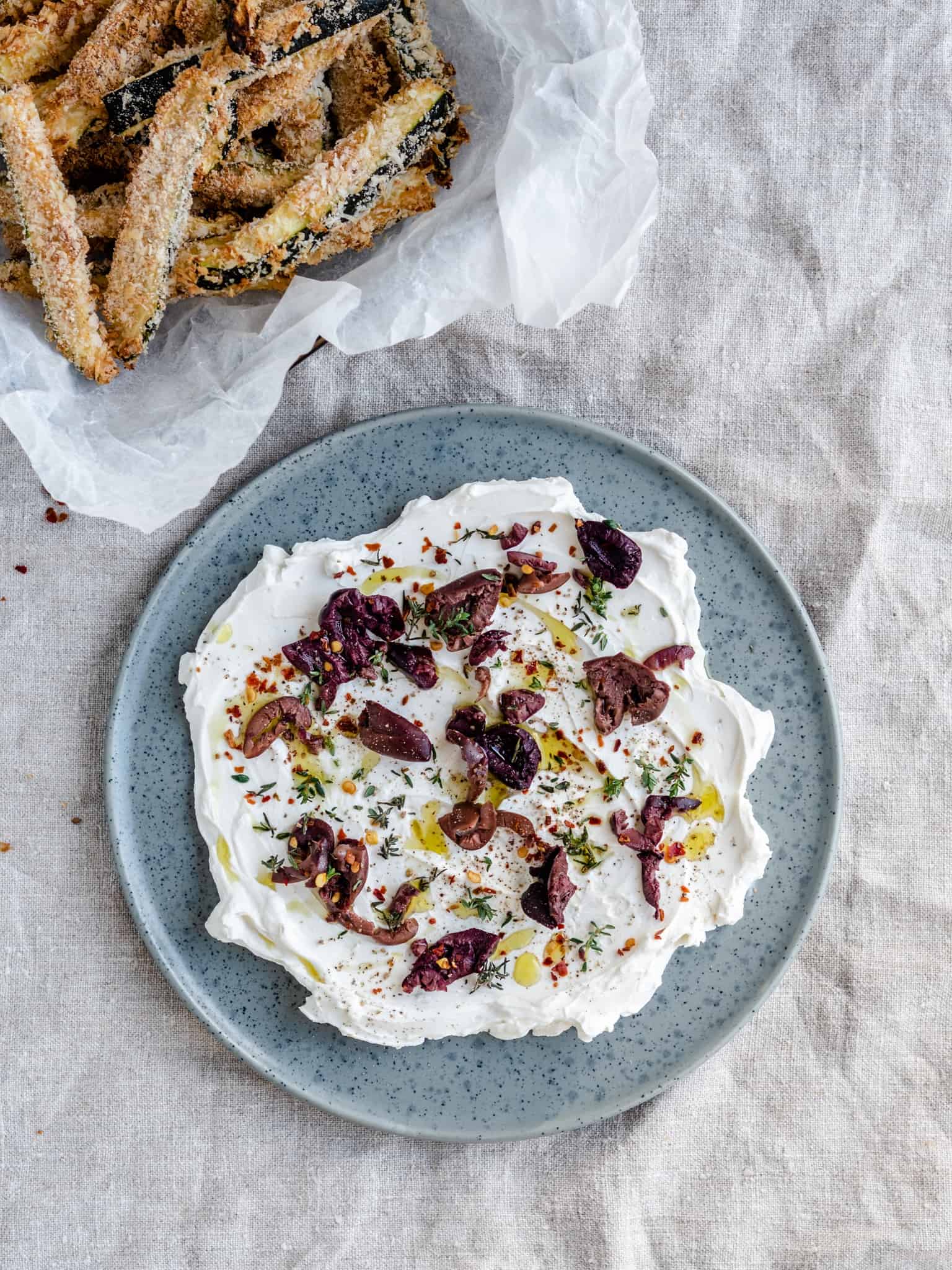 Squashfritter sunde og sprøde squash fritter med parmesan
