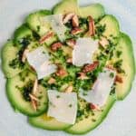 opskrift på avocado carpaccio