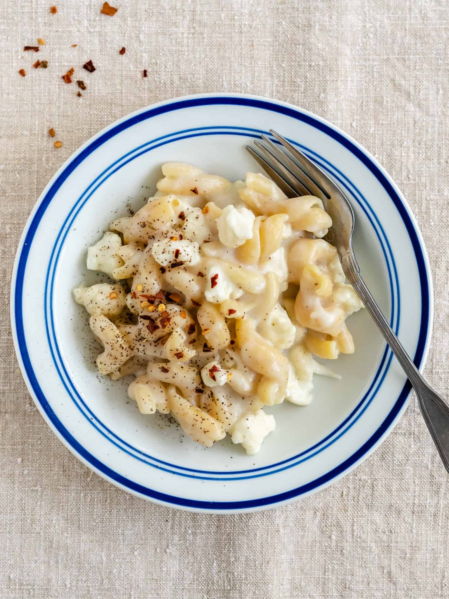 Blomkålspasta - Nem pasta i cremet blomkålssauce på 25 min.