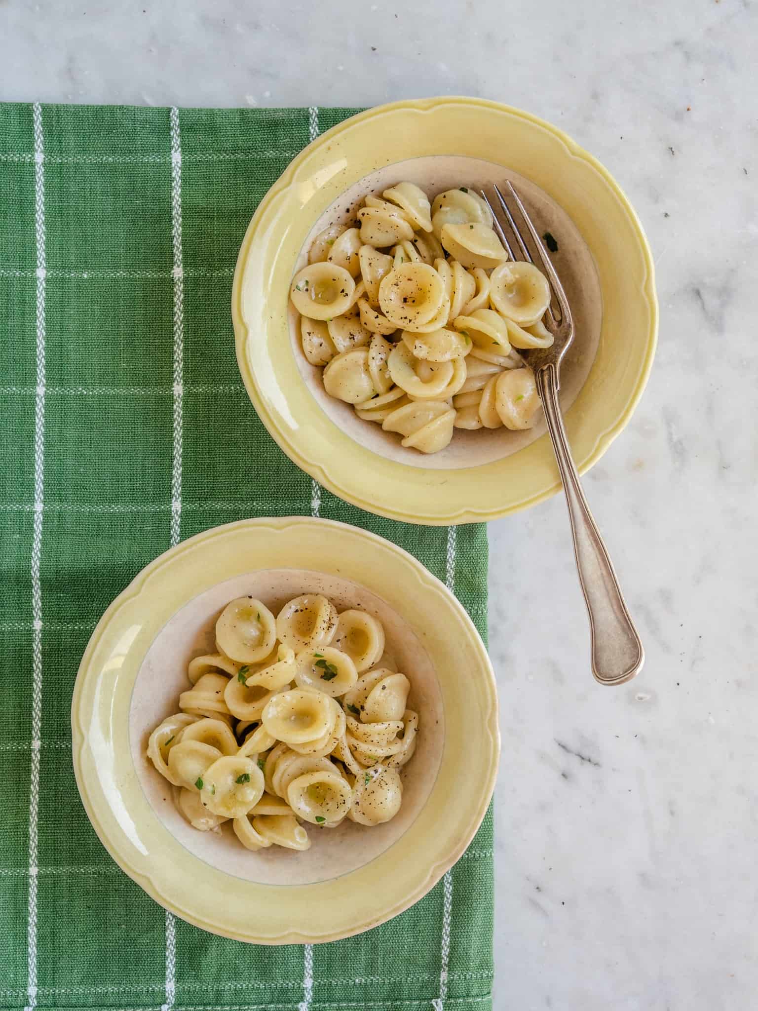 Orecchiette pasta Opskrift på pasta der ligner et lille øre