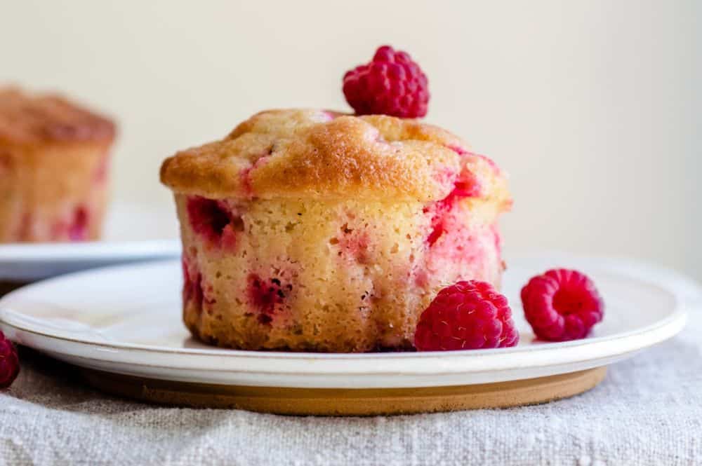 Hindbærmuffins
