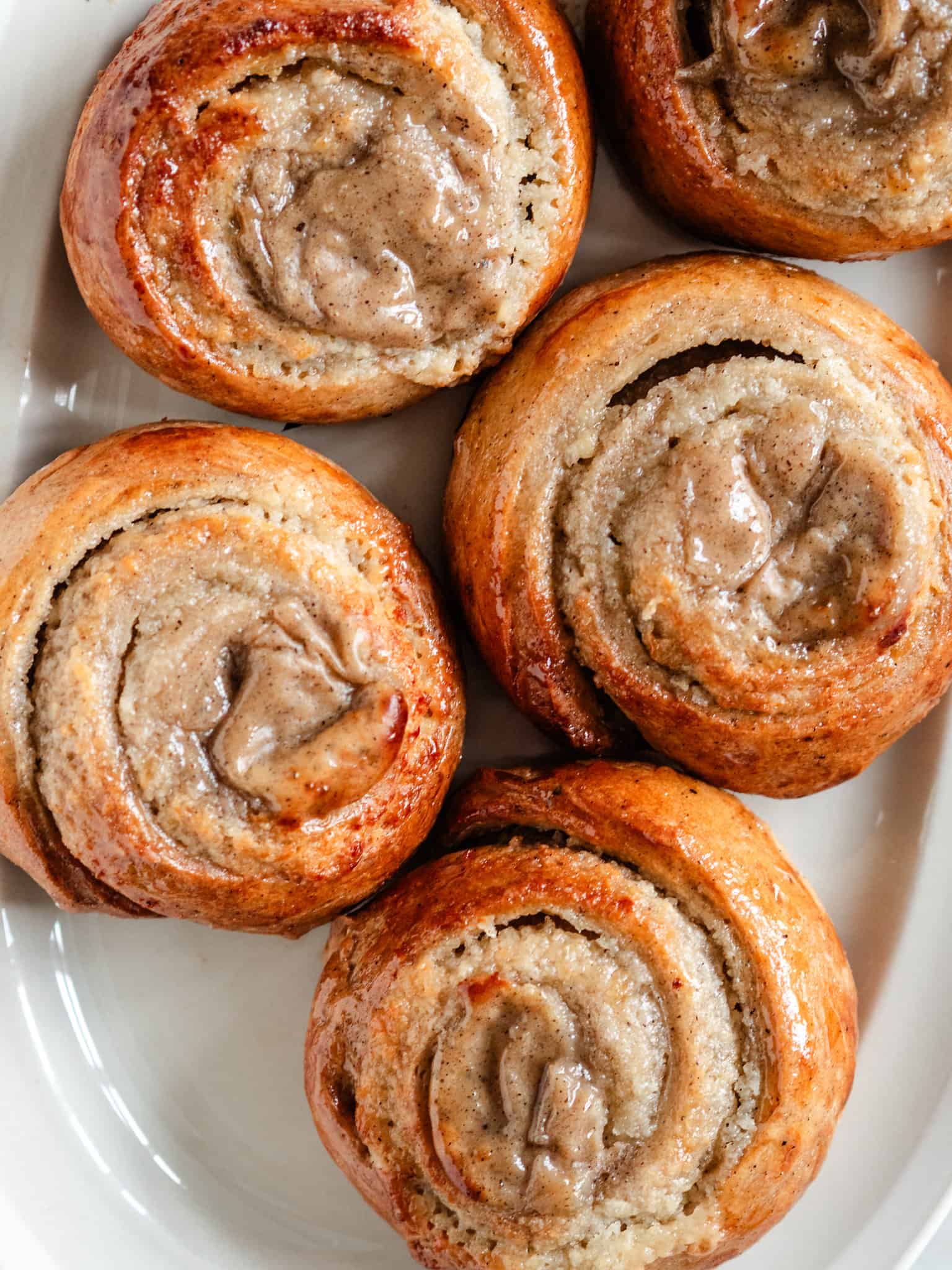 Vaniljesnegle med creme