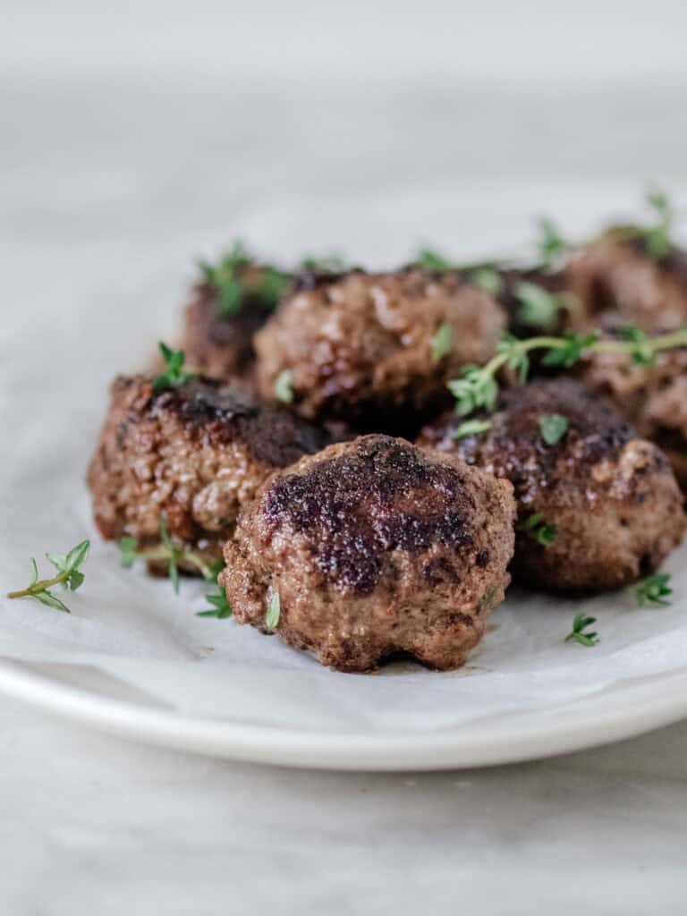 saftige oksekødsfrikadeller