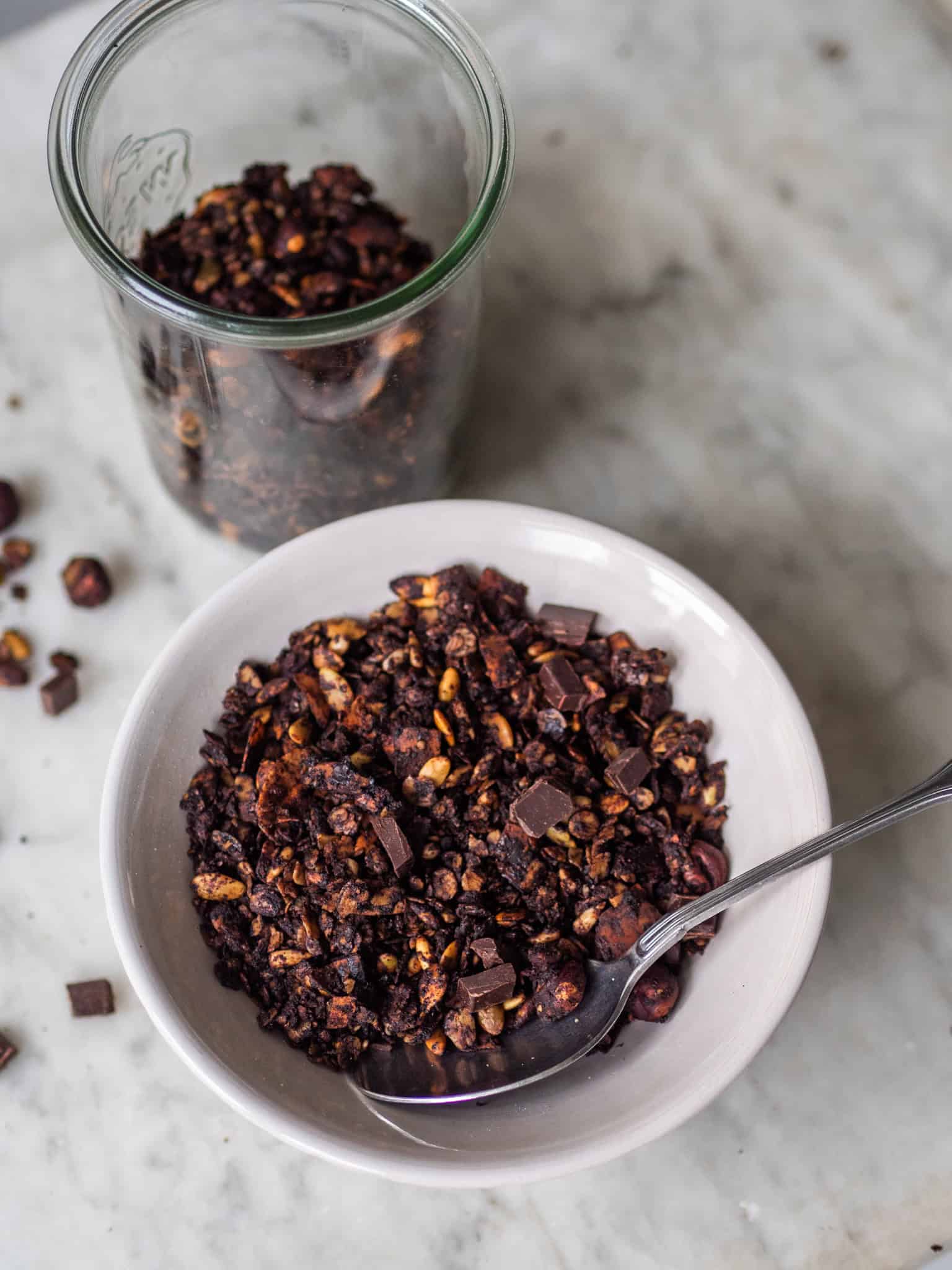 Chokolade granola