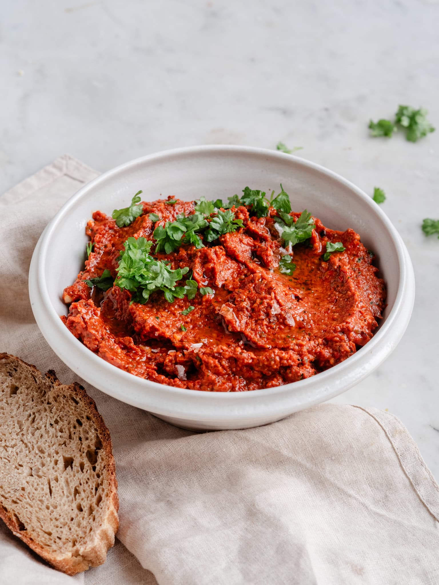 Romesco sauce - peberfrugt dip