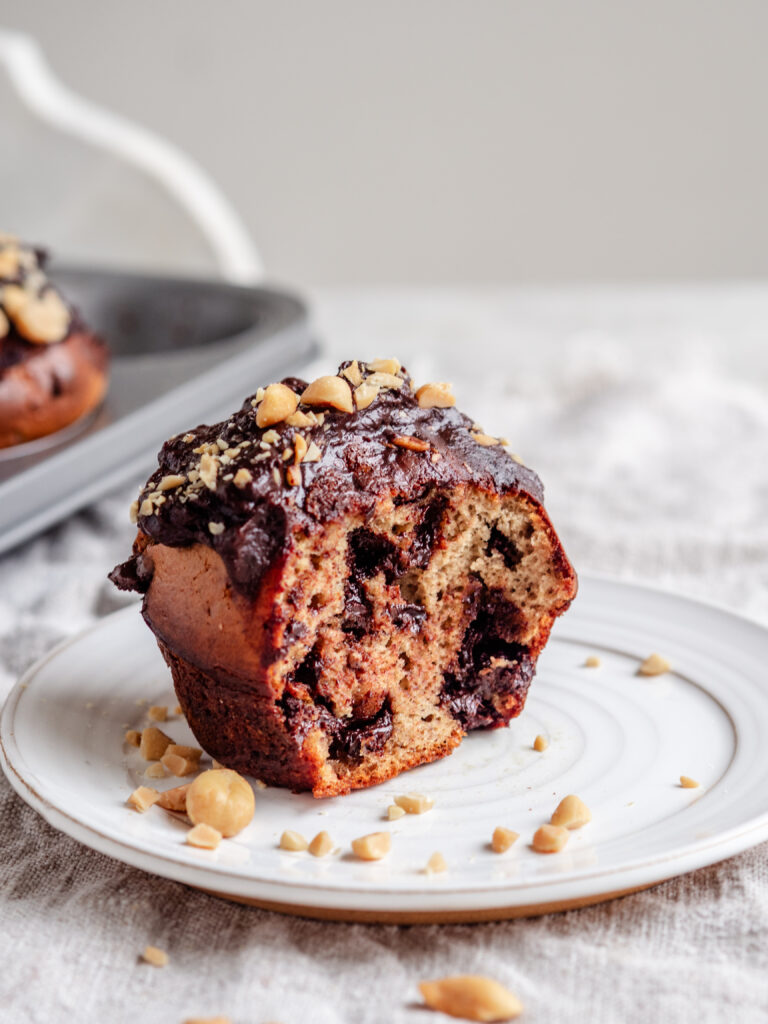 Nem og hurtig opskrift på muffins med snickerssmag