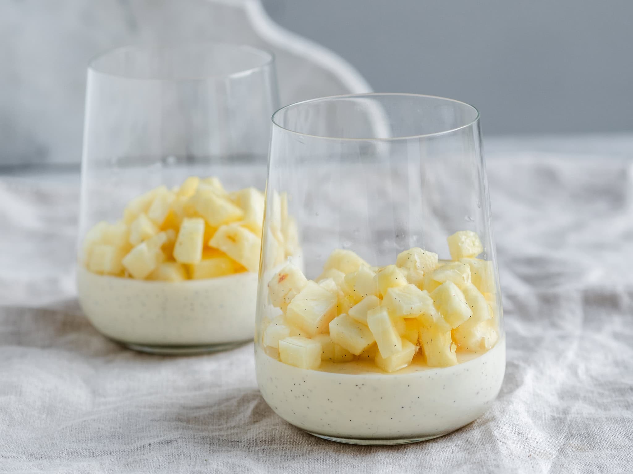 Yoghurt panna cotta