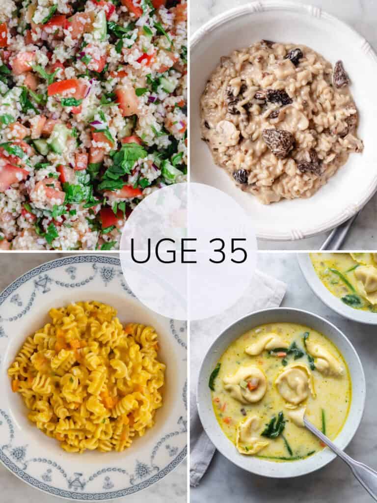 Madplan uge 35