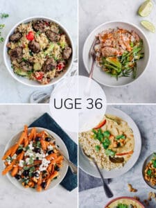 Madplan uge 36