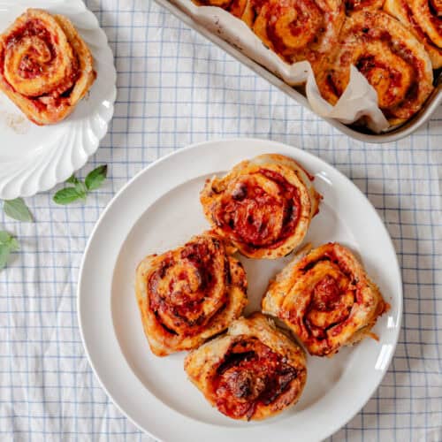 luftige pizzasnegle til madpakken