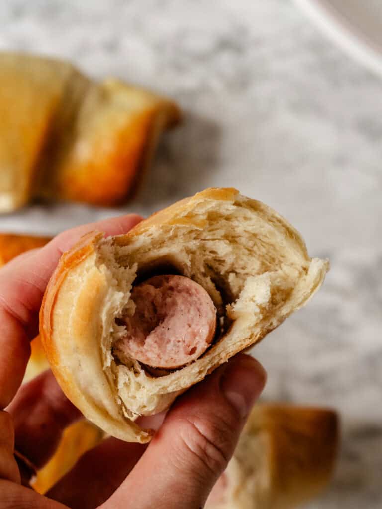 Bedste luftige pølsehorn