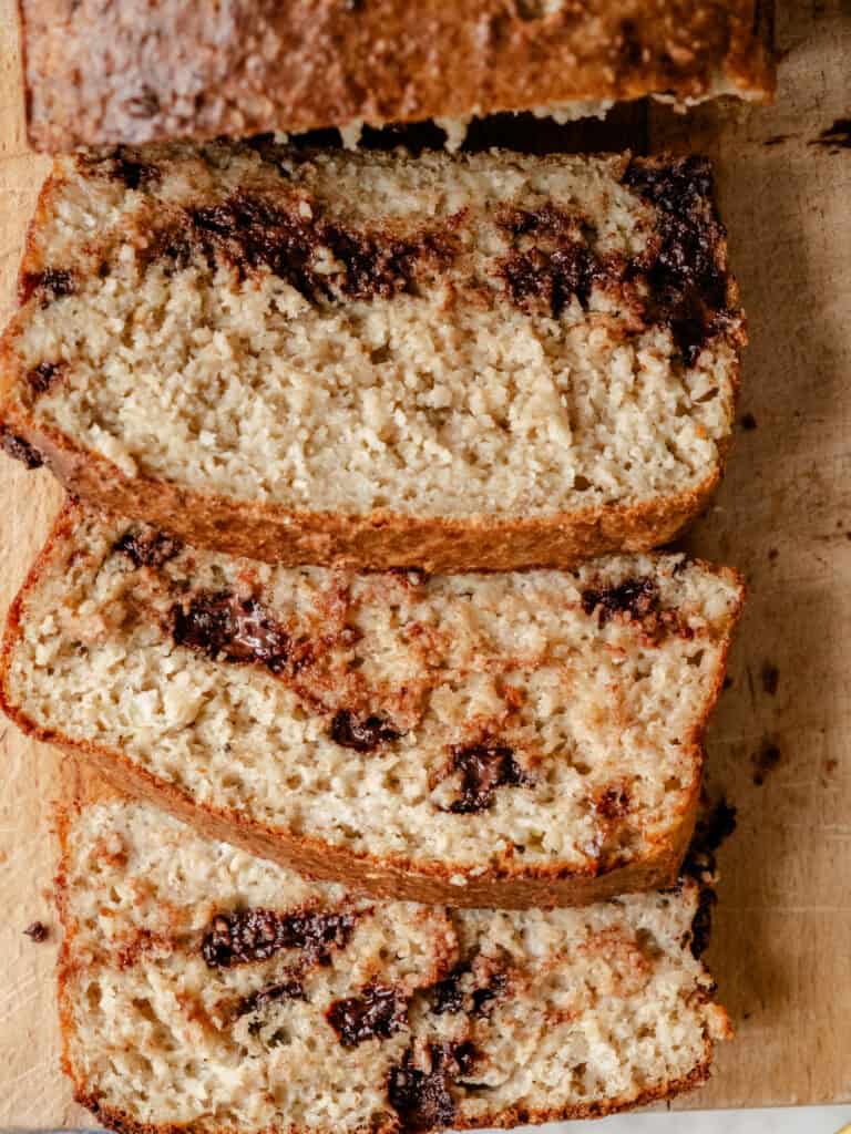 glutenfrit Bananbrød med hytteost