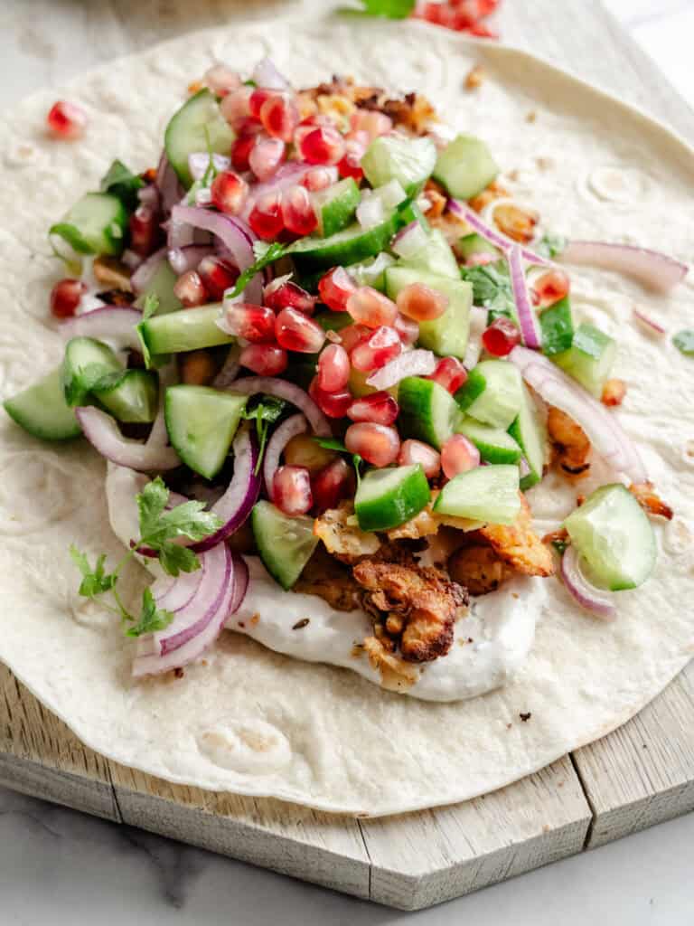 Halloumi shawarma