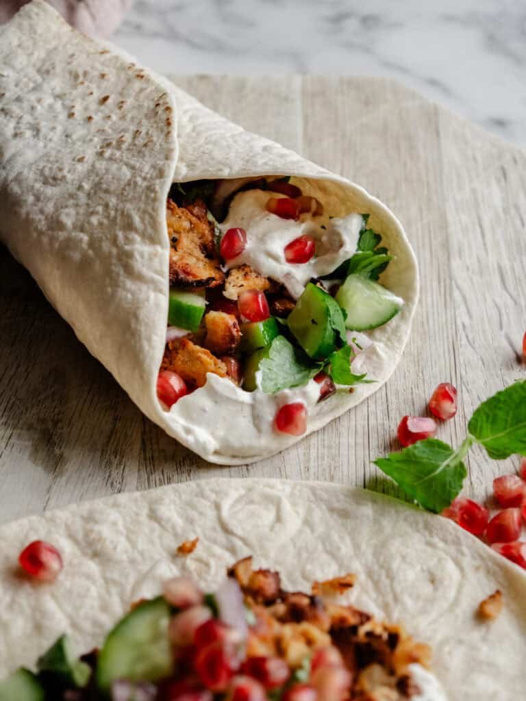 Kebab af halloumi