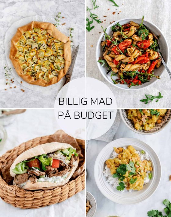 Billig mad på budget under 40 kroner