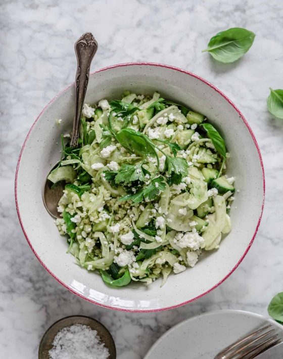 Bulgursalat med feta