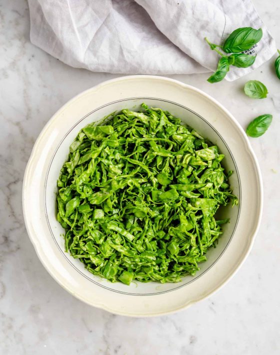 Green Goddess salat uden avocado