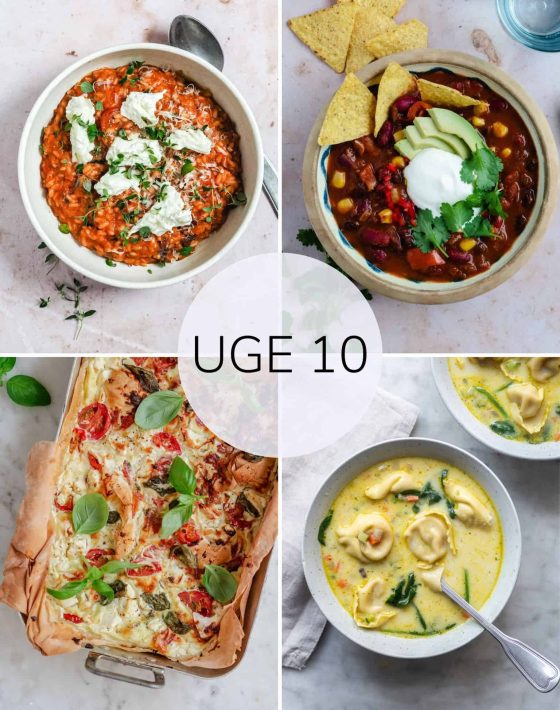 Madplan uge 10