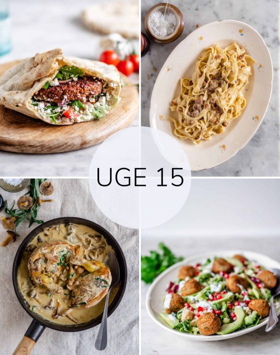 Madplan uge 15